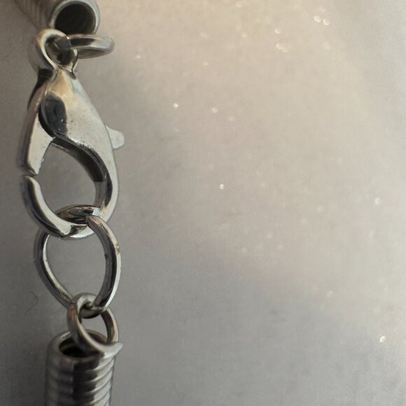 ARTISAN SILVER AND STONE NECKLACE - Picture 5 of 5